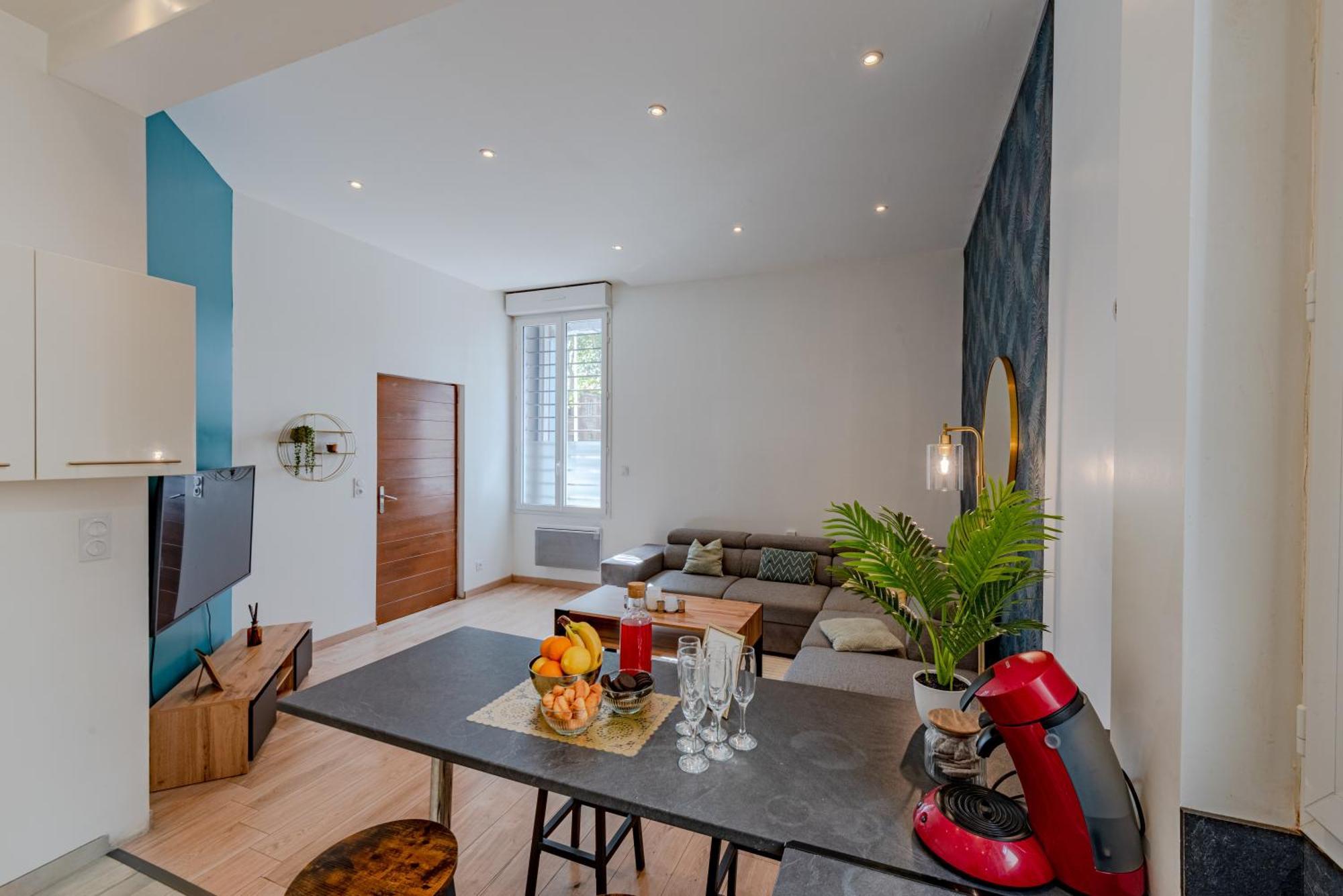 Chic Family - Neuf & Moderne - Parking Wifi Centre Ville Gare Tgv - Confort Ideal Famille - Offre Speciale Perpignano Esterno foto