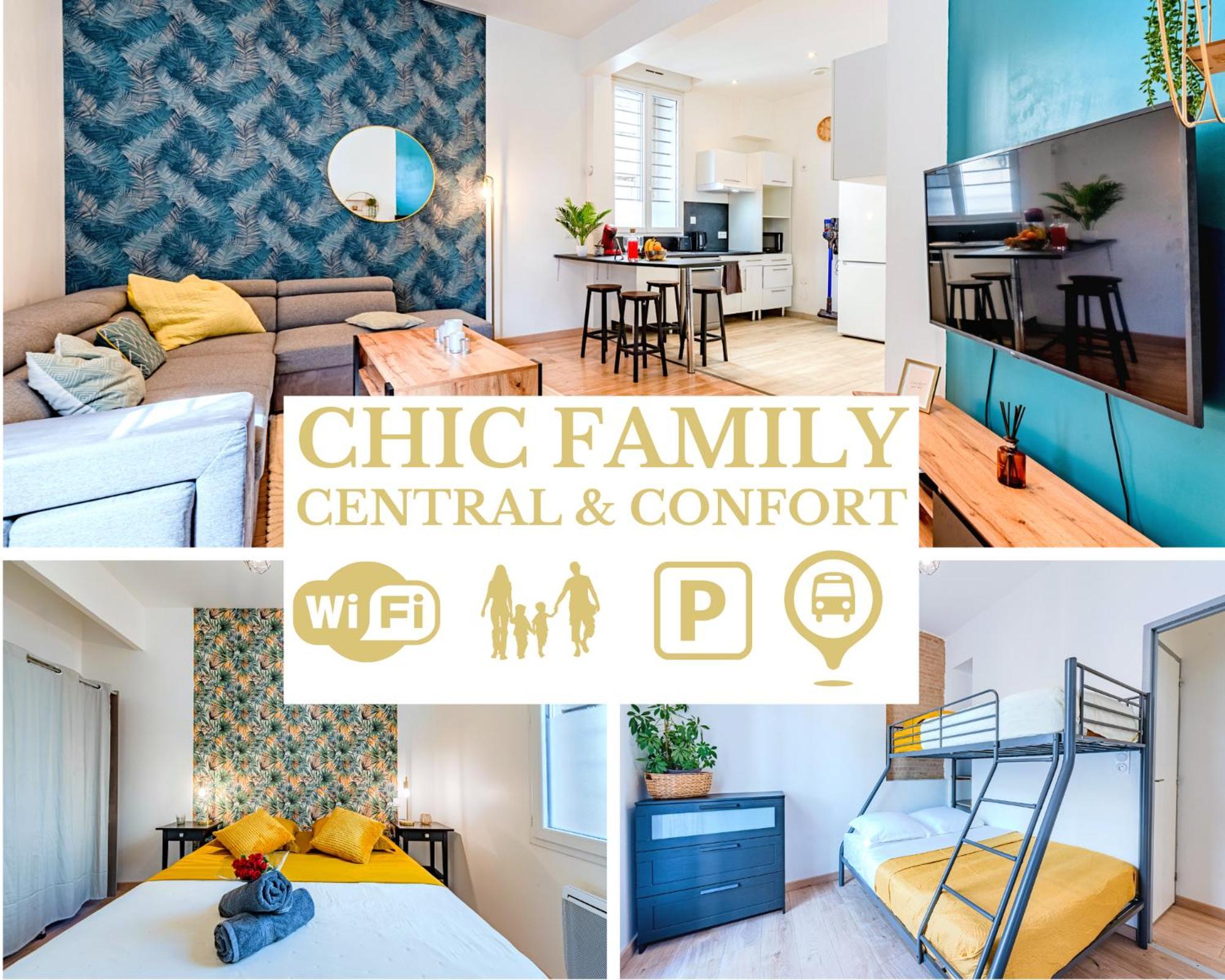 Chic Family - Neuf & Moderne - Parking Wifi Centre Ville Gare Tgv - Confort Ideal Famille - Offre Speciale Perpignano Esterno foto